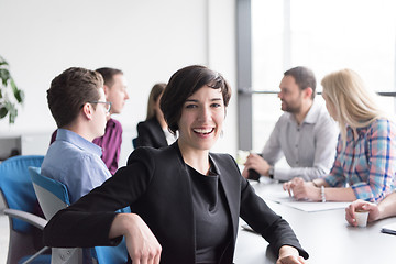 Image showing Portrait of successful Businesswoman