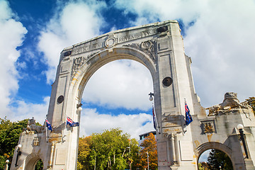 Image showing Bridge of Remembrance at day