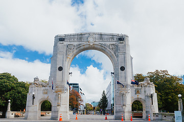 Image showing Bridge of Remembrance at day