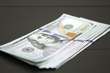 Image showing Money on black background