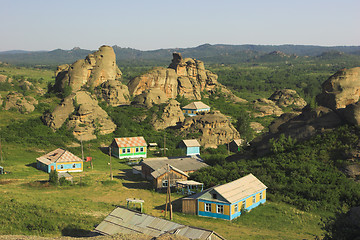 Image showing mountain village