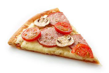 Image showing slice of pizza