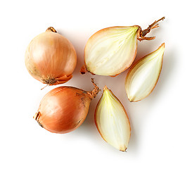 Image showing fresh raw onions