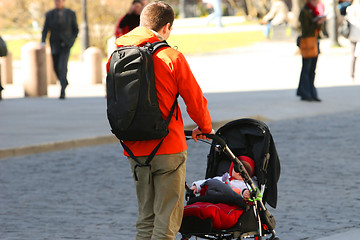 Image showing Father and son