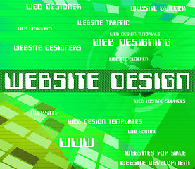 Image showing Website Design Means Designing Designers And Domains