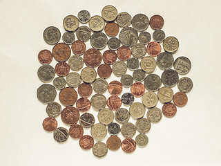 Image showing Vintage British Pound