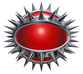 Image showing sphere with spikes