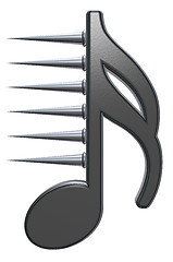 Image showing music note symbol