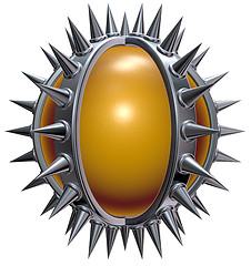 Image showing sphere with spikes