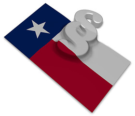 Image showing texas flag and paragraph