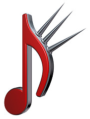 Image showing music note symbol