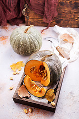 Image showing raw pumpkin