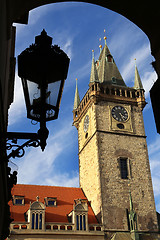 Image showing Town Hall Tower (Staromestska Radnice), Prague, Czech Republic