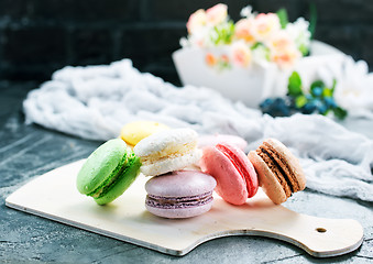 Image showing color macaroons