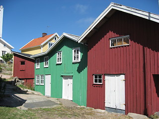 Image showing Houses of color