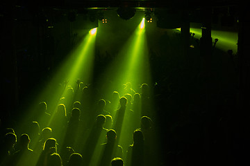 Image showing Rock concert crowd