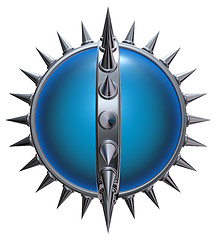 Image showing sphere with spikes