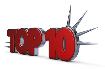 Image showing top 10