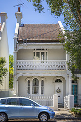 Image showing a typical terrace house in Sydney Australia