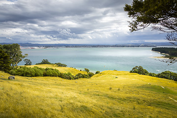 Image showing view from Mount Maunganui New Zealand