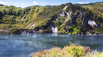 Image showing volcanic lake at waimangu