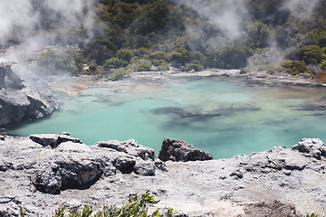 Image showing volcanic lake at waimangu