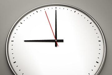 Image showing a typical office clock background