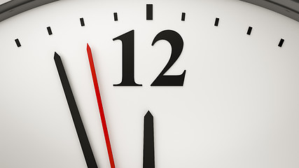 Image showing a typical office clock background