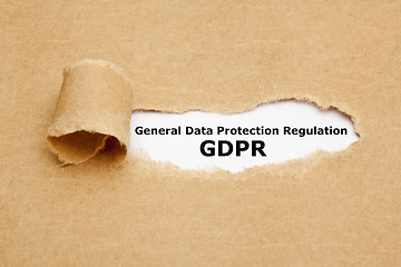 Image showing General Data Protection Regulation GDPR