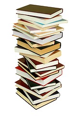 Image showing Pile of Books