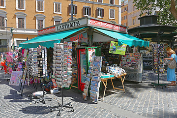Image showing Newsstand Rome
