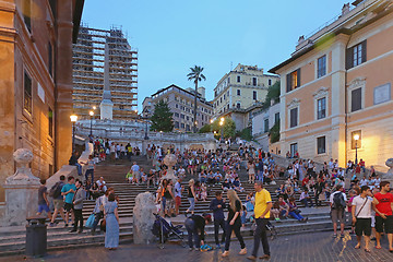 Image showing Spanish Steps Rome