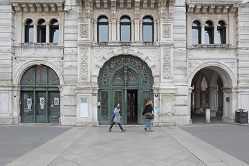 Image showing City Hall Entrance Trieste