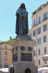 Image showing Giordano Bruno Monument