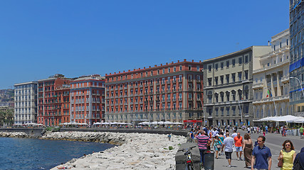 Image showing Via Partenope Napoli