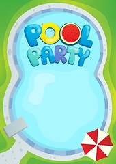 Image showing Pool party theme image 1