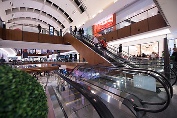 Image showing modern shopping center