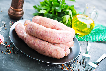 Image showing sausages