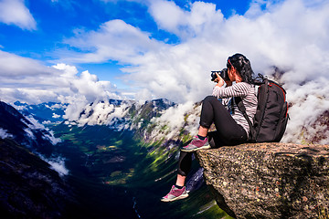 Image showing Nature photographer Norway