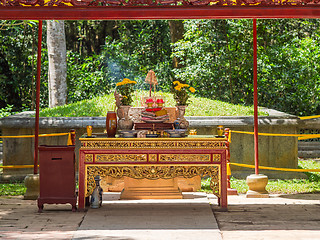 Image showing The Le Thai To mausoleum in Thanh Hoa, Vietnam