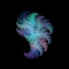 Image showing Multicolored fractal