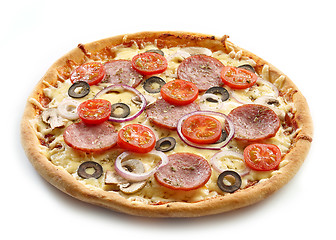 Image showing freshly baked pizza