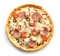 Image showing freshly baked pizza