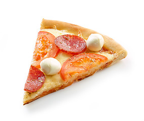 Image showing slice of pizza