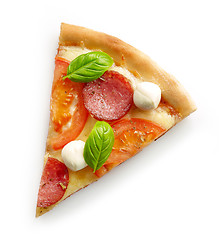 Image showing slice of pizza