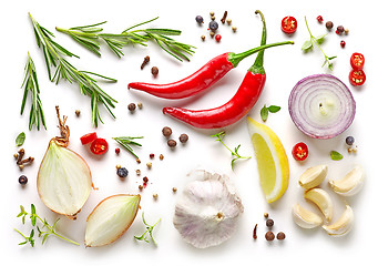 Image showing various herbs and spices