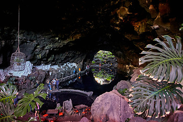 Image showing Jameos del Agua, Lanzarote