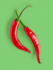 Image showing red hot chili pepper