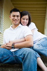 Image showing Happy asian couple
