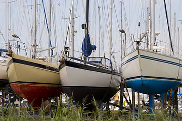 Image showing yachts